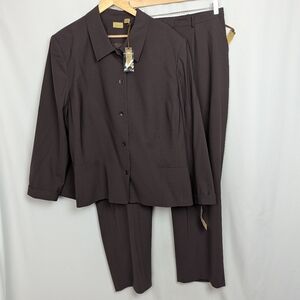 Vintage Caslon Wool Suit Blazer Jacket Pants Set